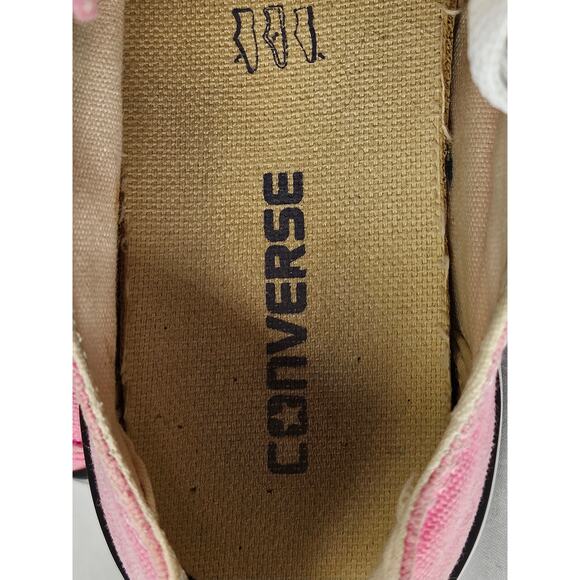 CONVERSE ALL STAR YOUTH PINK LOW TOP CHUCK TAYLOR SNEAKERS SIZE 11 - Picture 6 of 11